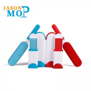 Jason Reustable Pet Remover μαλλιών για προπονητή διπλής όψης βούρτσα αφαιρεί το χειροκίνητο αφαίρεσης κατοικίδιων ζώων Remover